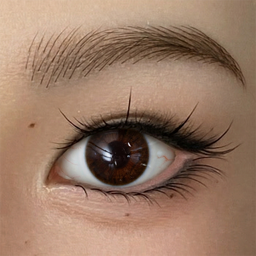 Augen mit Blutgefäßen Nr. 9