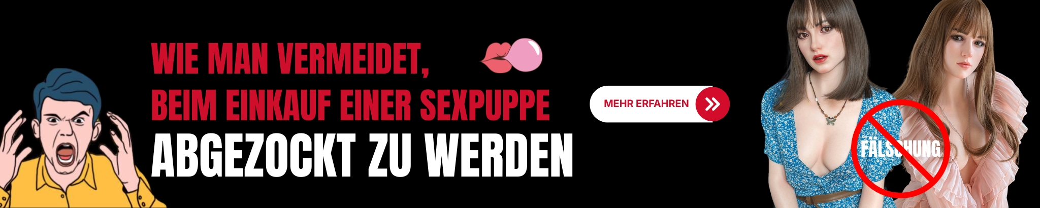 WIE MAN VERMEIDET, BEIM EINKAUF EINER SEXPUPPE ABGEZOCKT ZU WERDEN