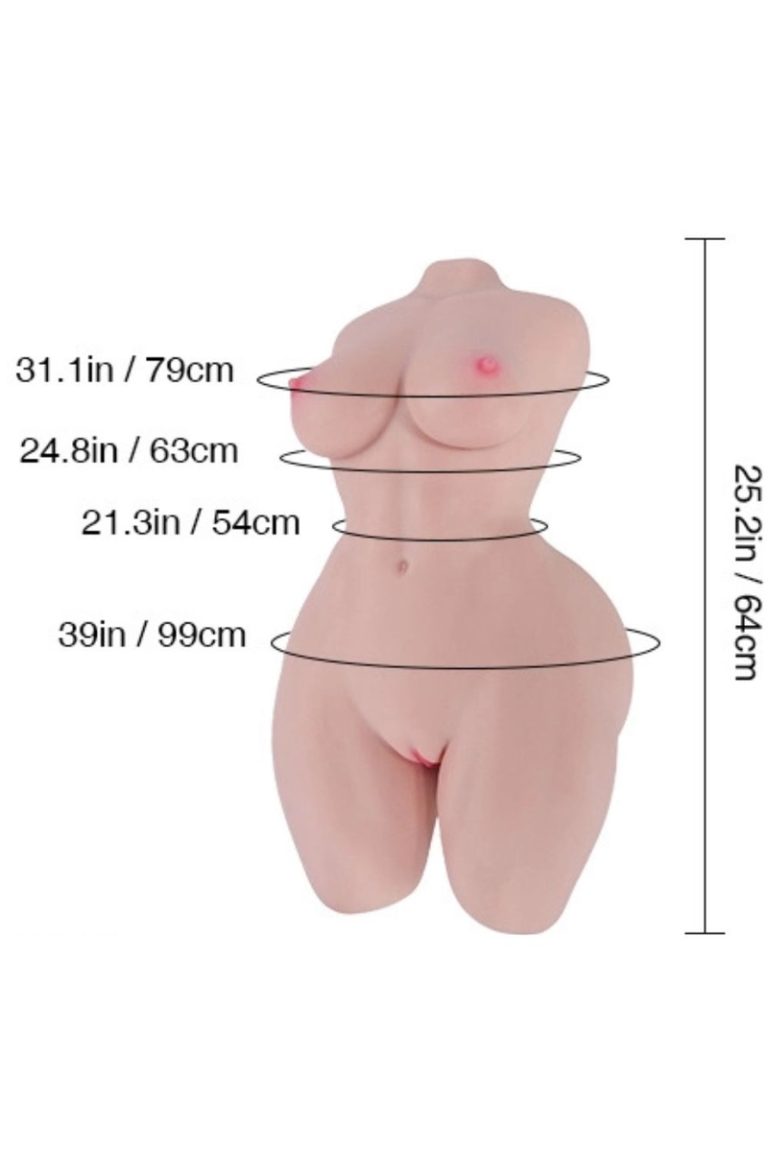 64cm2ft1 43.9LB Pornstar Sexdoll Life Like Sex Doll – Hannah (13)